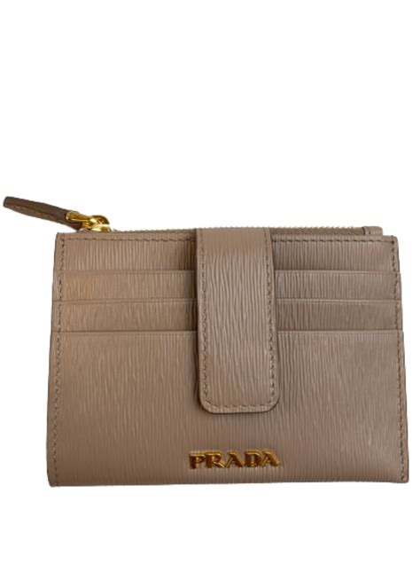 women prada card holder|Prada card holder beige.